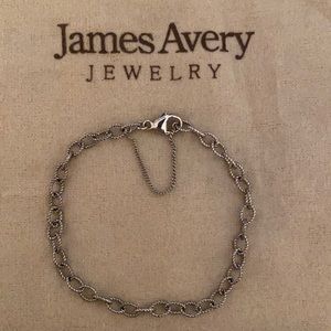 James Avery Twisted Wire Cable Charm Bracelet